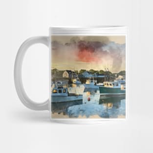 Lobster Boat Safe Harbor Mug